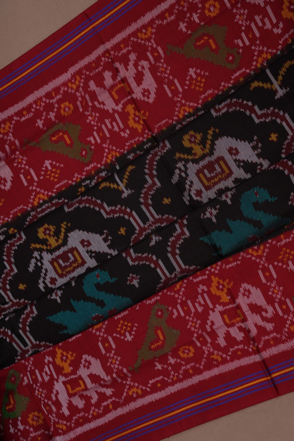 Image of Rajkot Twill Silk Saree